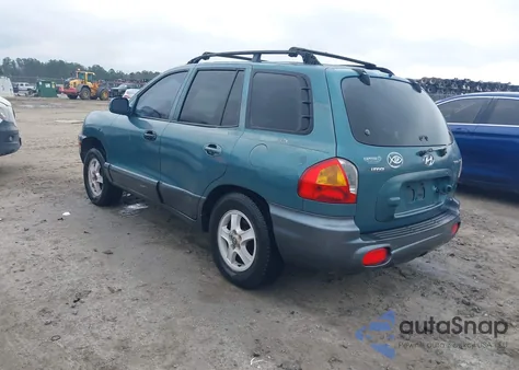 2001 Hyundai Santa Fe 2.7L V6 Gls/2.7L V6 Lx from USA, damaged, VIN KM8SC83D21U090173